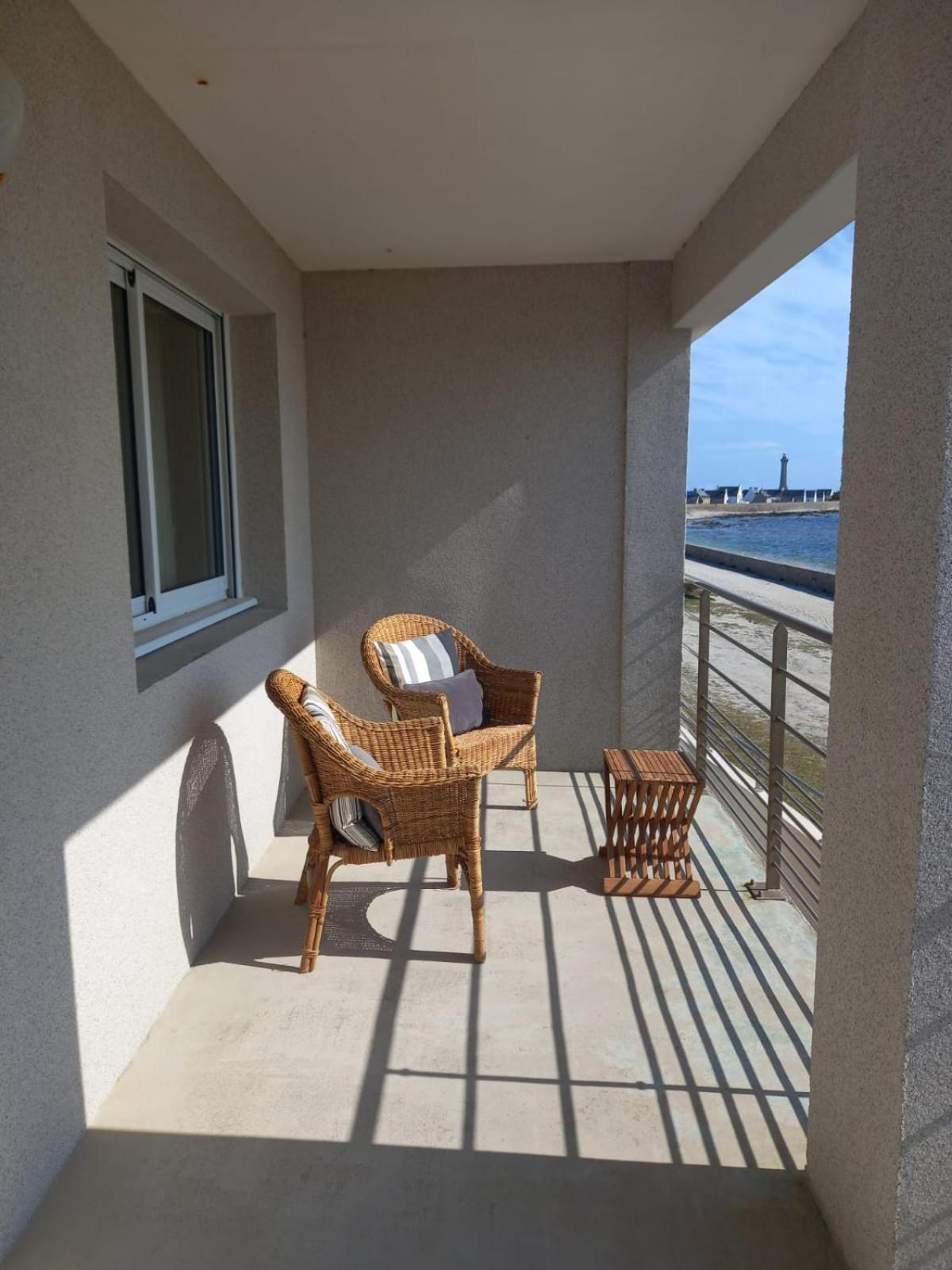 Reve Bleu - Vue Mer Exceptionnelle - Wifi - Draps Et Serviettes Inclus - Balcon Avec Mobilier De Jardin Daire Penmarcʼh Dış mekan fotoğraf